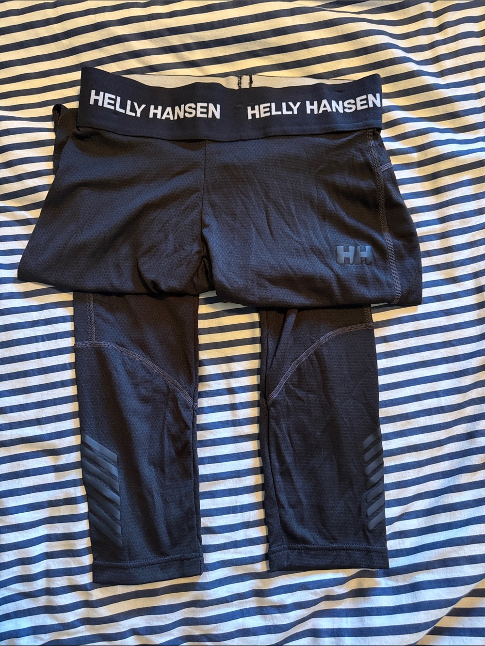 Helly Hansen Black Performance Thermal Layer Leggings
